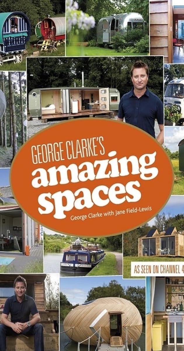 Exploring the best TV Design Programmes - a montage of amazing spaces like sheds, caravans and canal barges converted into dwellings and offices